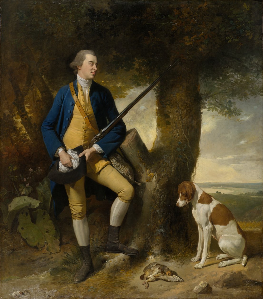 Oldfield Bowles (1740-1810), circa 1775-1780 von Nathaniel Dance