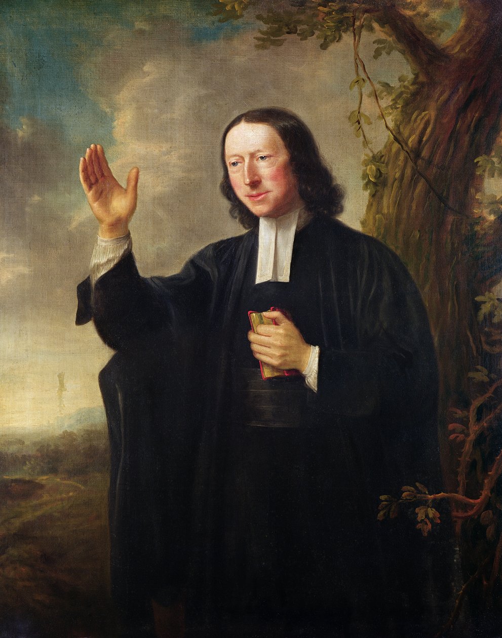 Porträt von John Wesley von Nathaniel Hone