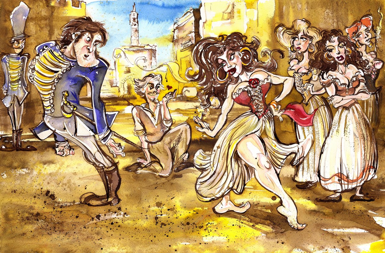 Georges Bizets Oper Carmen von Neale Osborne