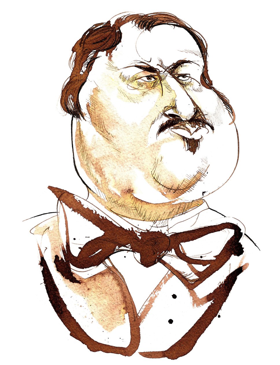 Honoré de Balzac, französischer Romanautor, 1799-1850 von Neale Osborne