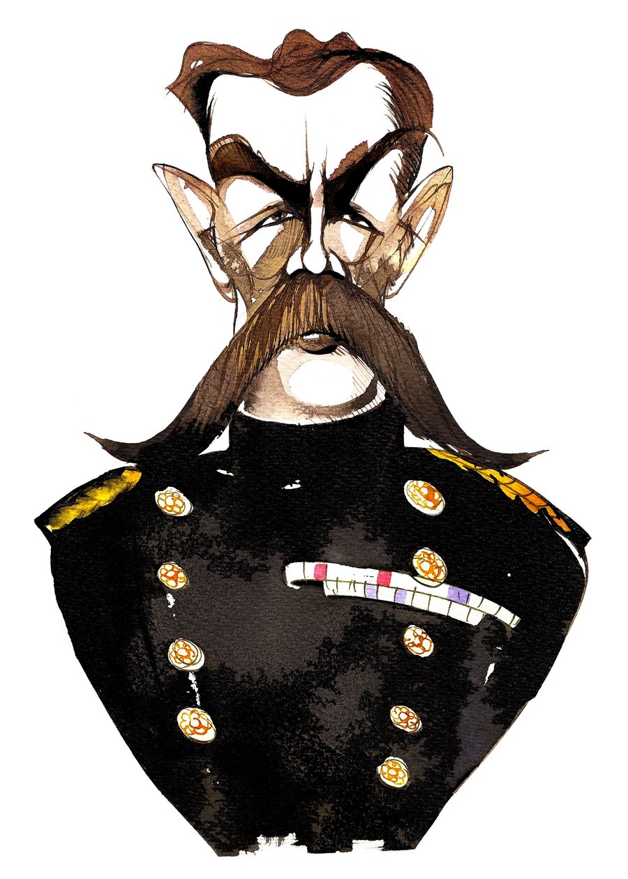Irisch-geborener, britischer Feldmarschall, Erster Earl Kitchener von Neale Osborne