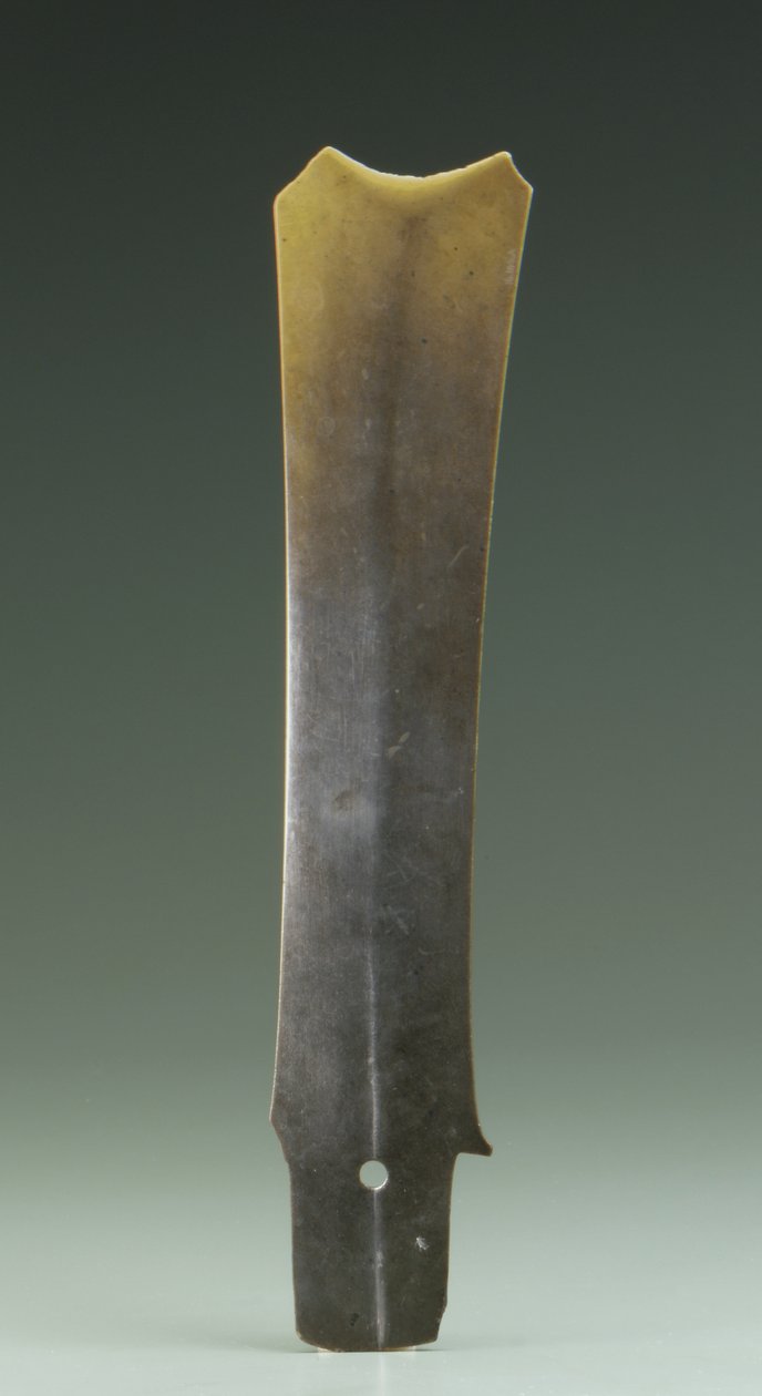 Gabelmeißel (zhang), Qijia-Kultur, ca. 2500-2000 v. Chr. von Neolithic Period Chinese School