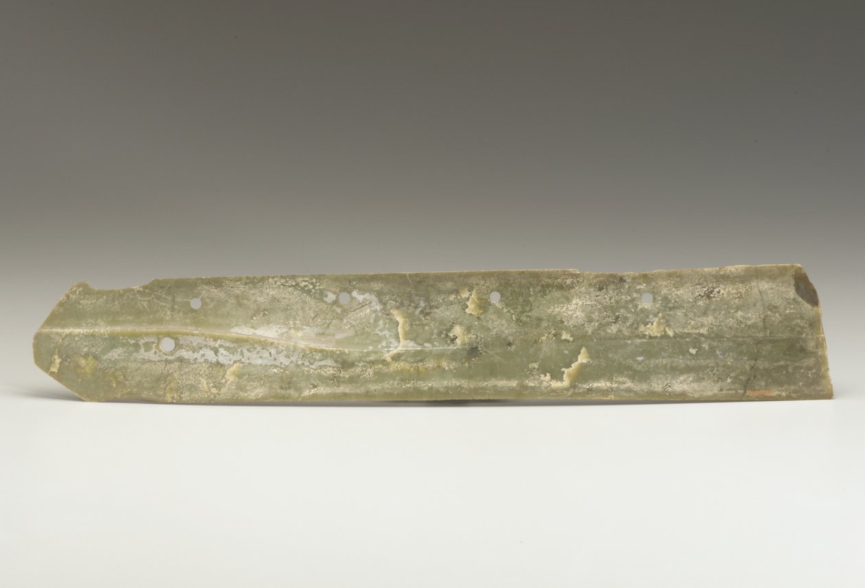 Erntemesser (hu), Qijia-Kultur, ca. 2500-2000 v. Chr. von Neolithic Period Chinese School