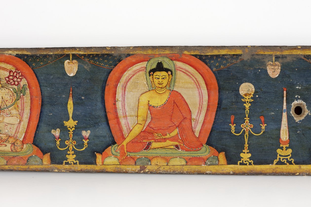 Manuskript der Fünf Schutzmaßnahmen, Vorderseite, 1138 von Nepalese School
