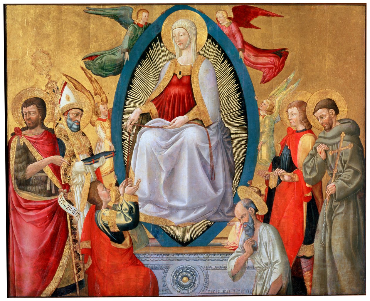 Mariä Himmelfahrt, 1464-1465 von Neri di Bicci