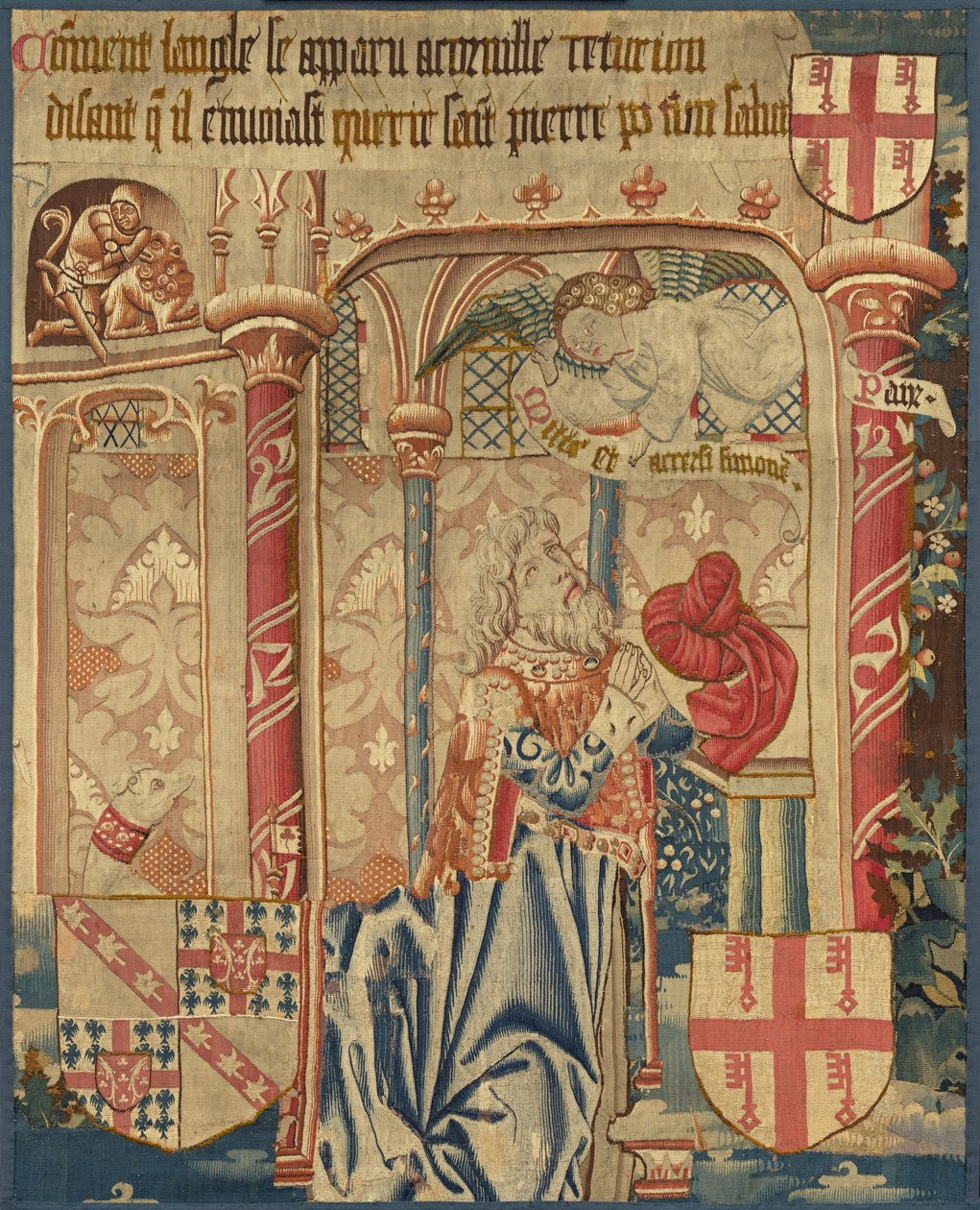 Die Vision des Zenturio Cornelius von Netherlandish 15th Century