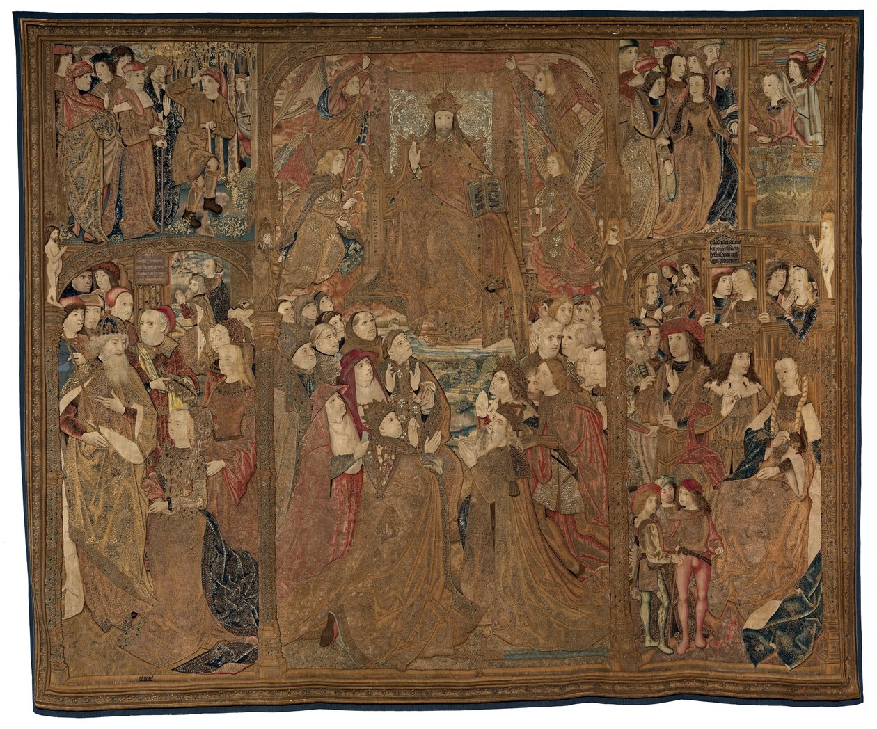 Der Triumph Christi ("Der Mazarin-Teppich") von Netherlandish 16th Century