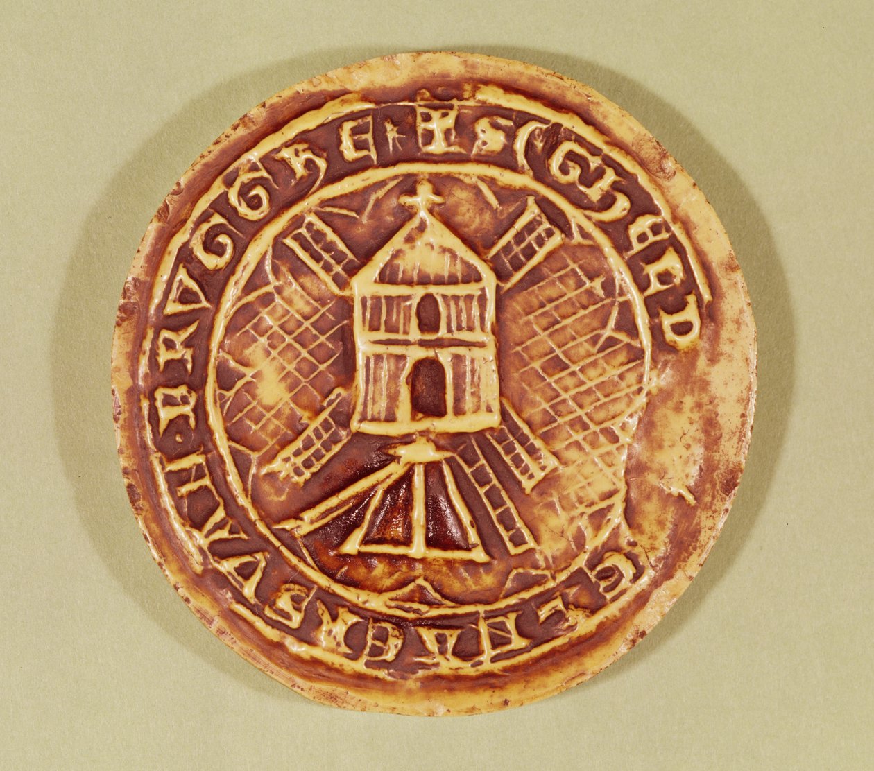 Siegel der Brügger Müllerzunft, 1407 von Netherlandish School