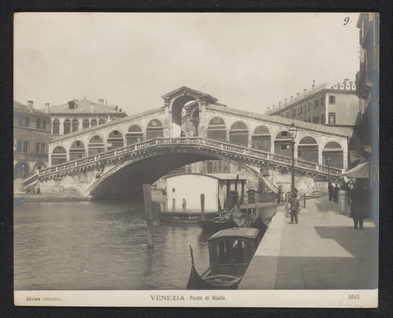 Rialtobrug te Venetië von Neue Photographische Gesellschaft