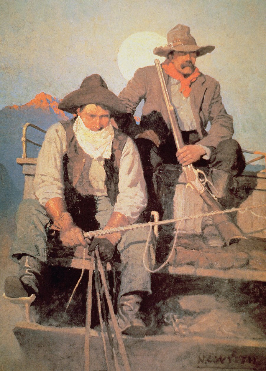 Die Lohnkutsche, Illustration für 
