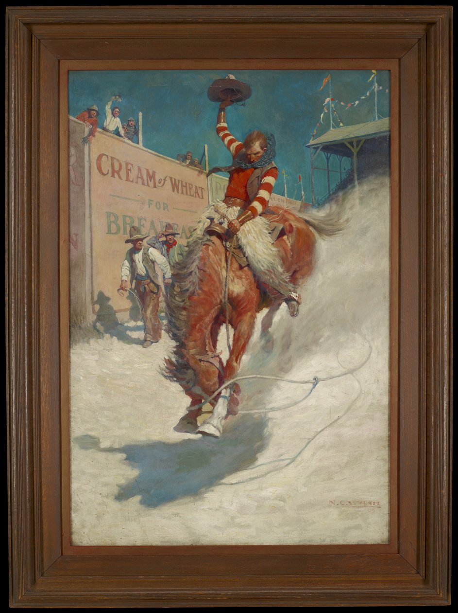Bronco Buster von Newell Convers Wyeth
