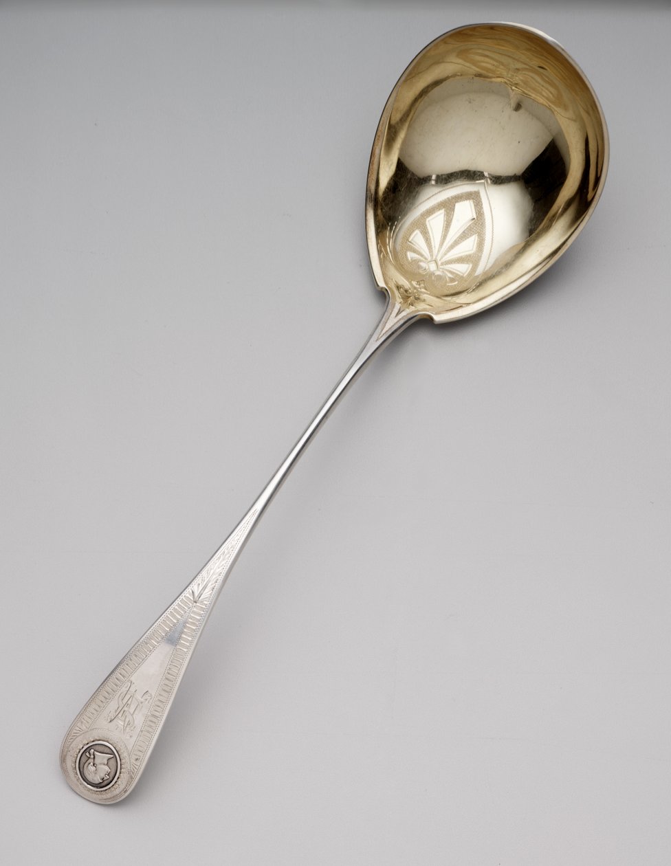 Suppenkelle, ca. 1860 von Newell Harding and Co.