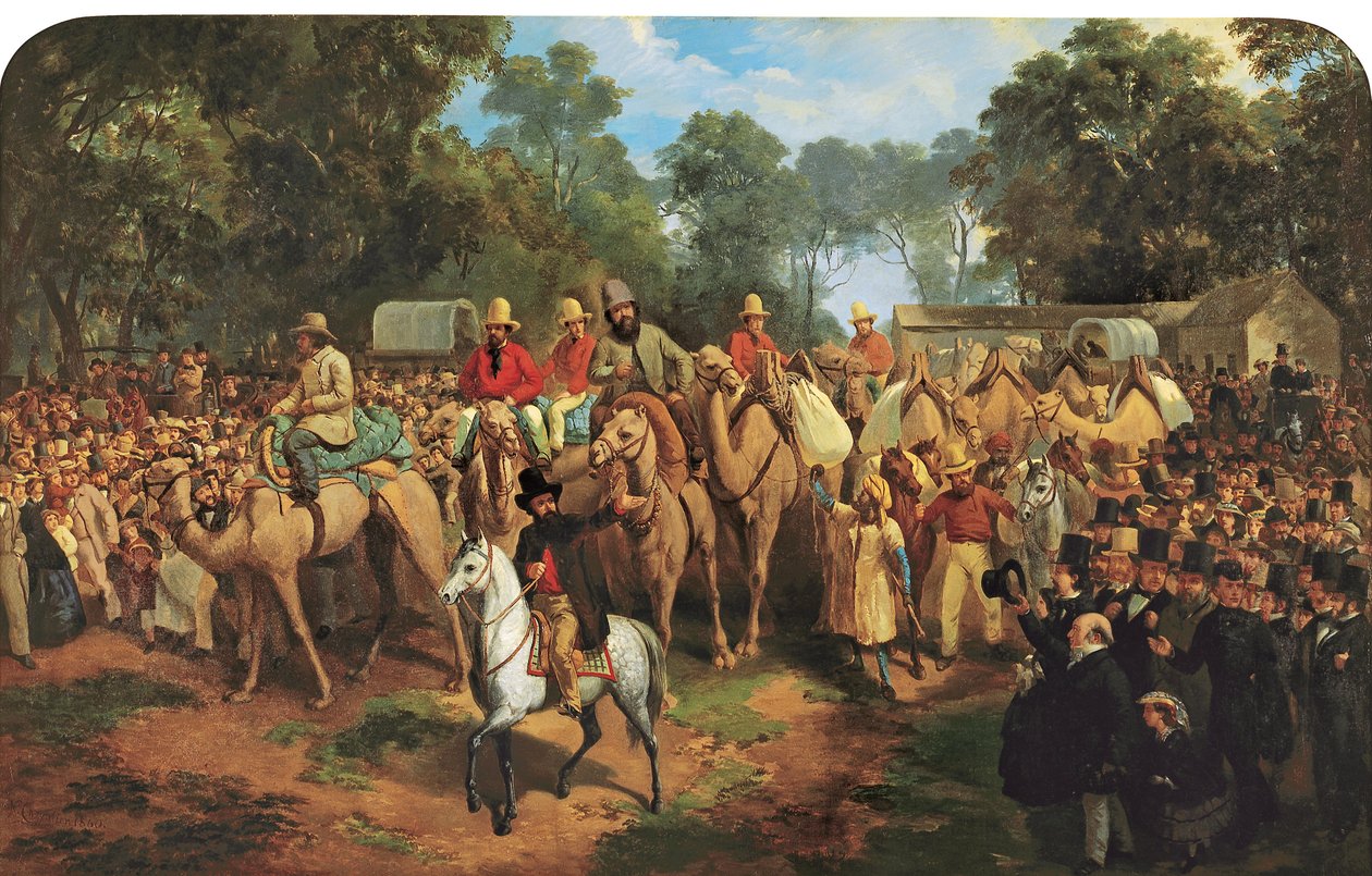 Notiz über den Beginn der Erkundungsexpedition von Nicholas Chevalier