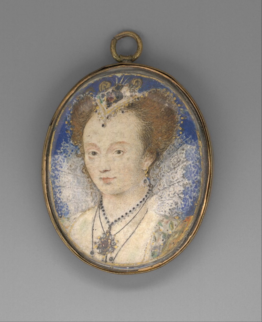 Porträt einer Frau von Nicholas Hilliard