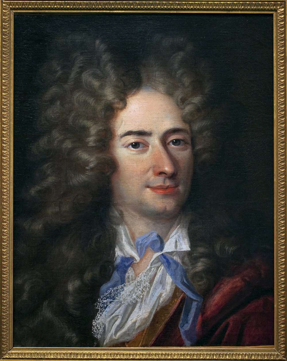 Porträt von Jean de La Bruyere (Labruyere) (1645-1696), Schriftsteller und Moralist. Gemälde zugeschrieben Nicolas de Largilliere von Nicholas de (attr. to) Largilliere