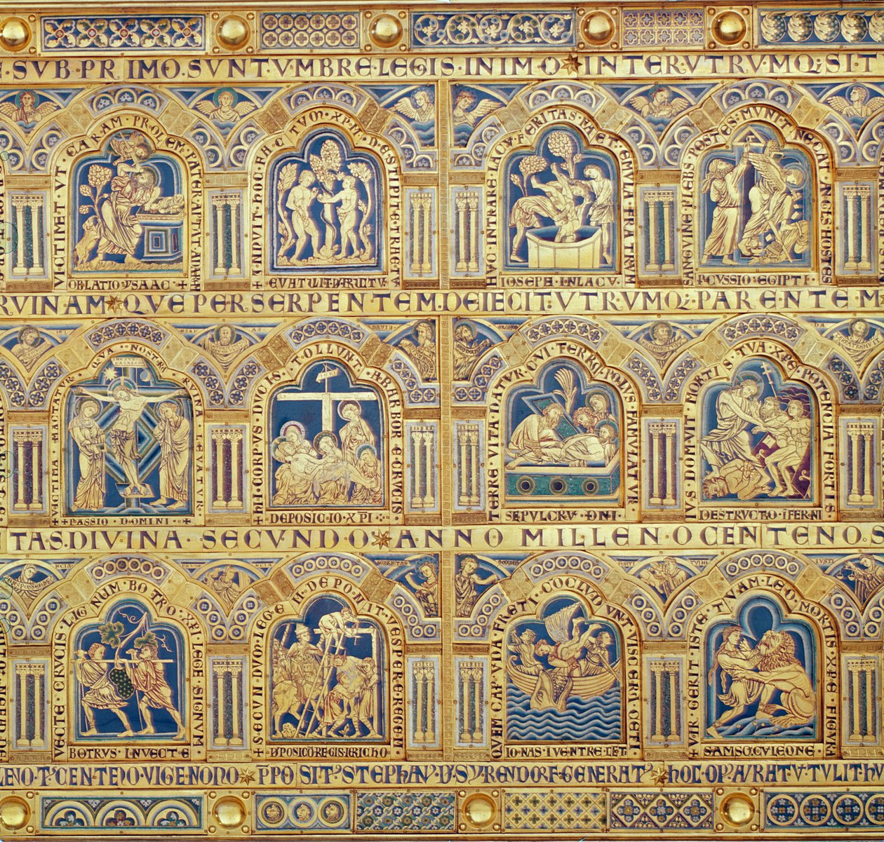Der Verduner Altar (Detail) von Nicholas of Verdun