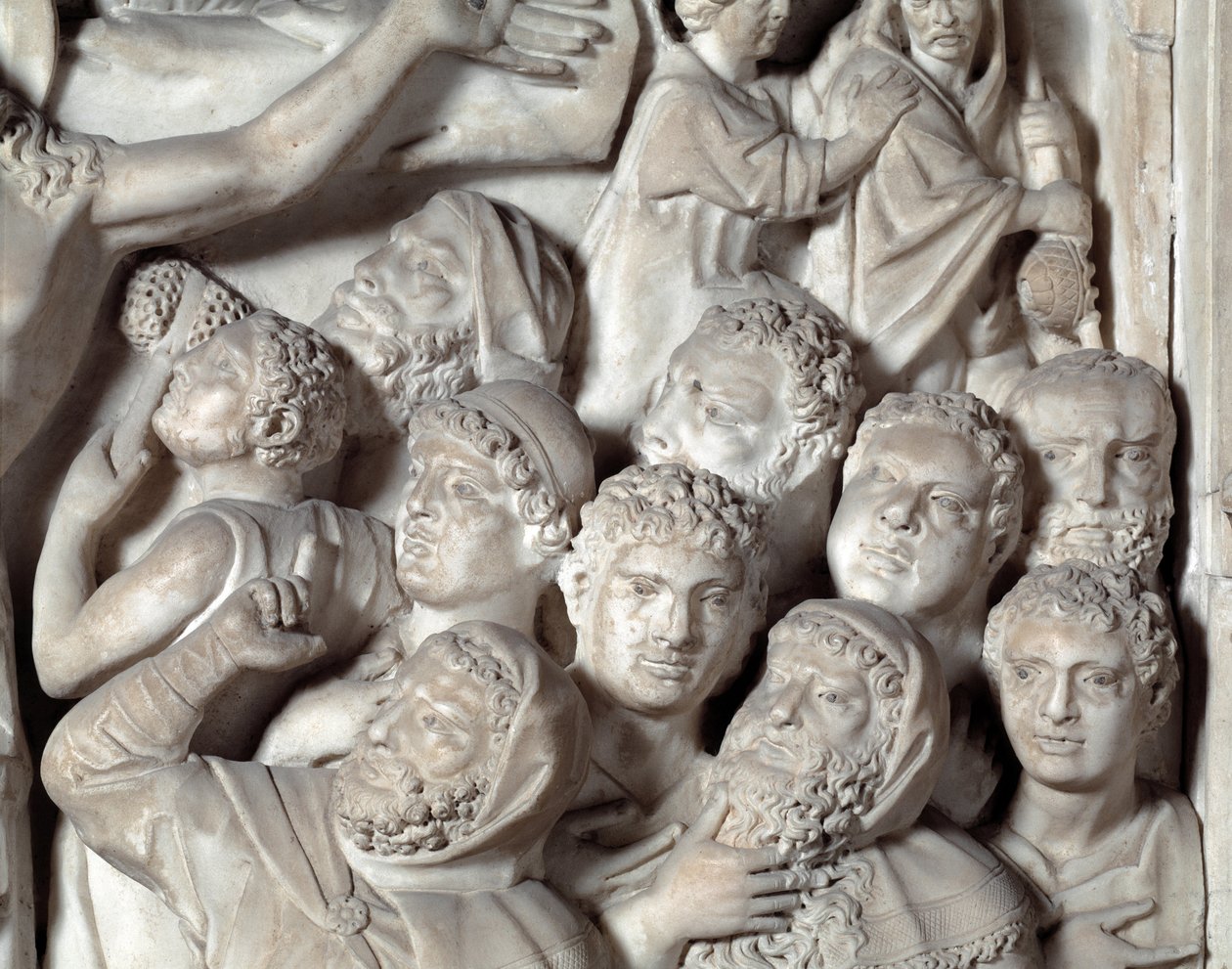Die Kreuzigung (Detail) von Nicola Pisano