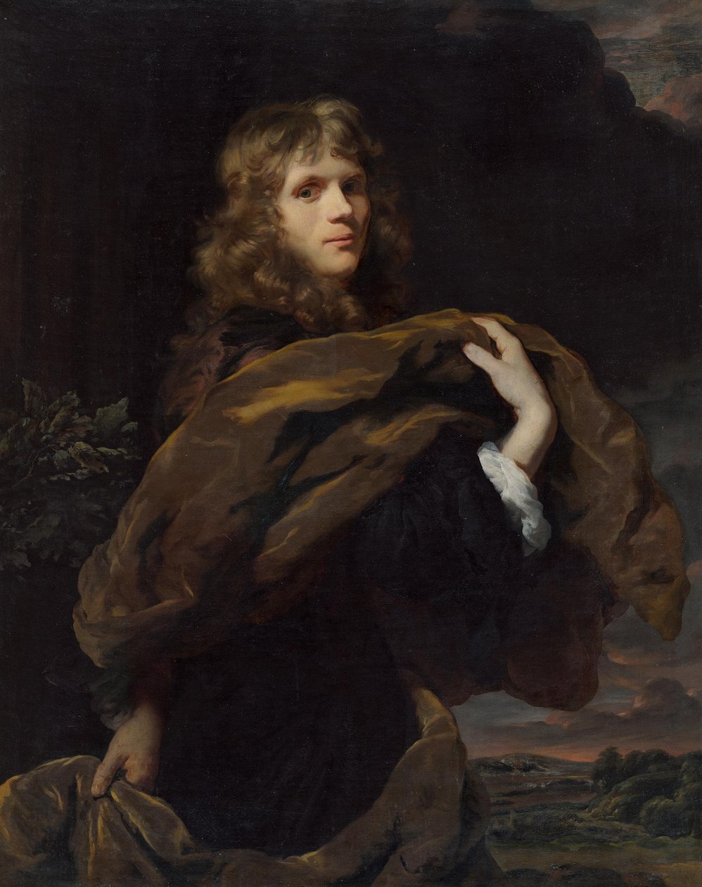 Bildnis eines jungen Herrn von Nicolaes Maes