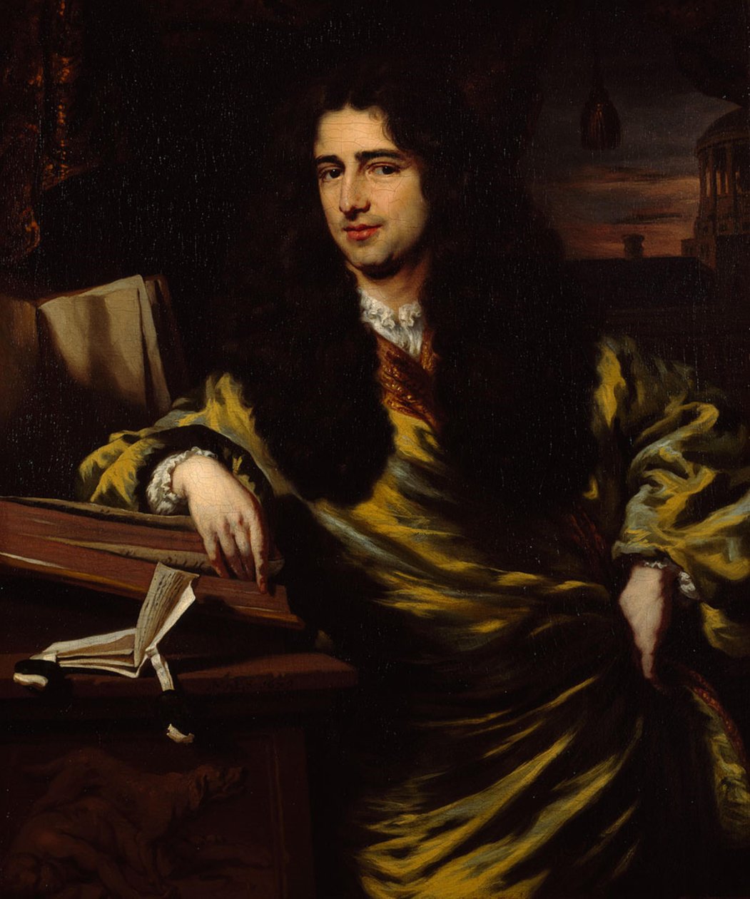 Cornelis Munter (1652-1708) von Nicolaes Maes