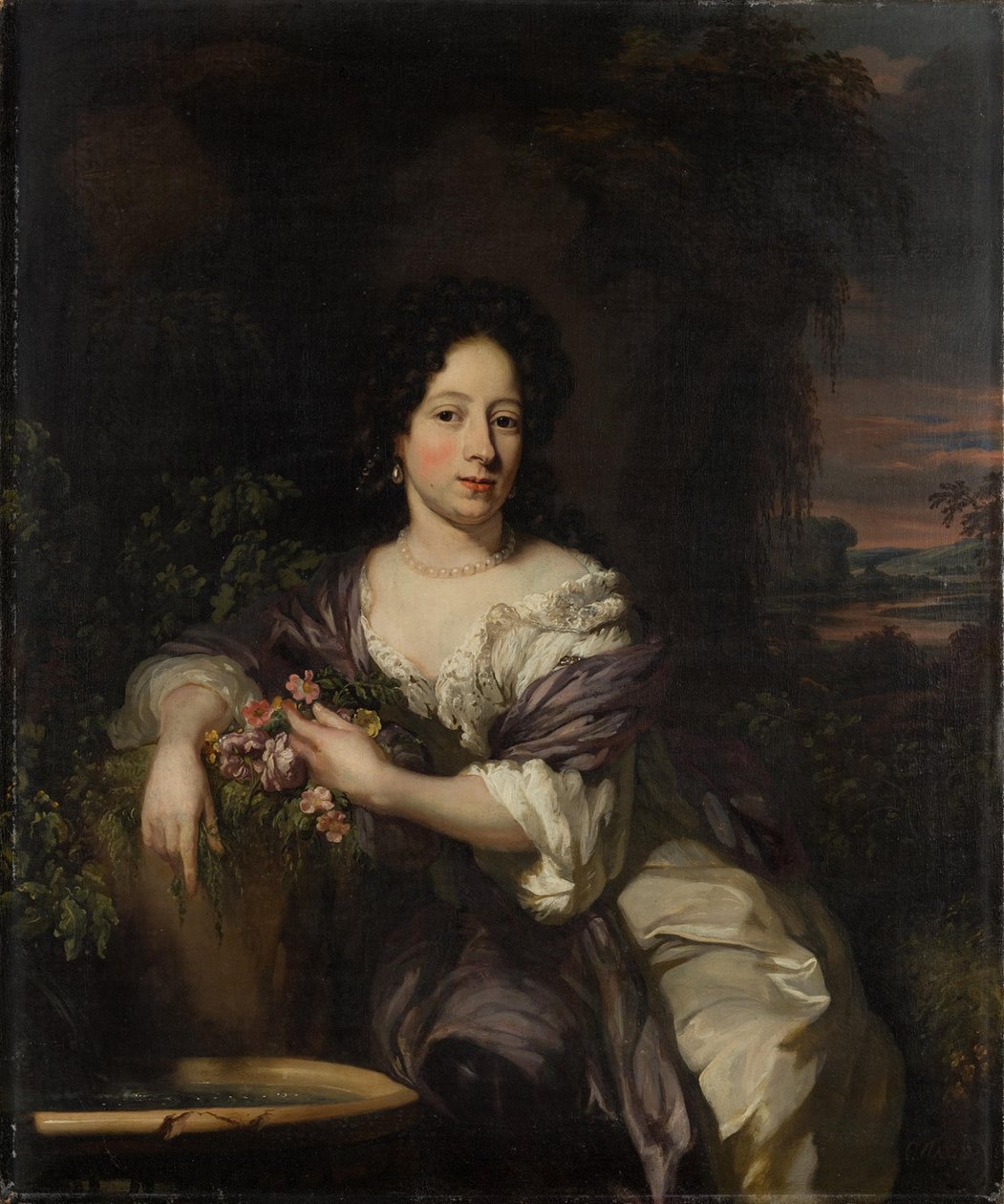 Madelena de la Court (1662-1712) von Nicolaes Maes
