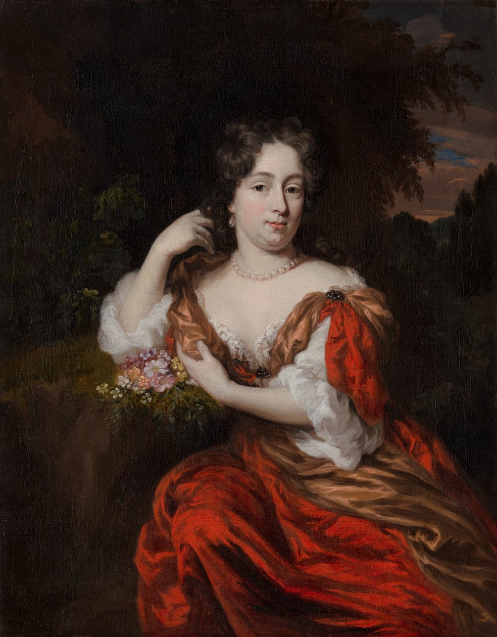Porträt von Catharina Dierquens von Nicolaes Maes