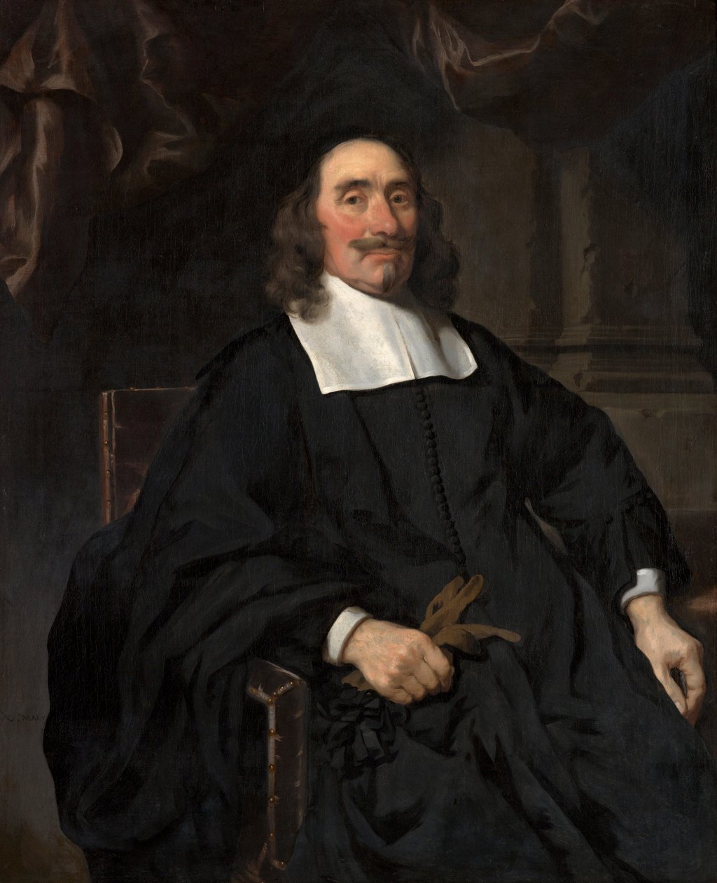 Porträt eines Gentlemans von Nicolaes Maes