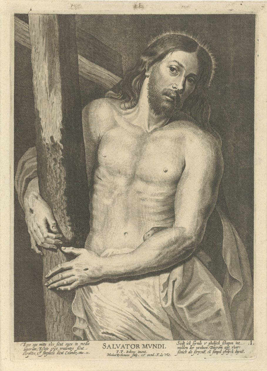 Christus mit dem Kreuz von Nicolaes Ryckmans