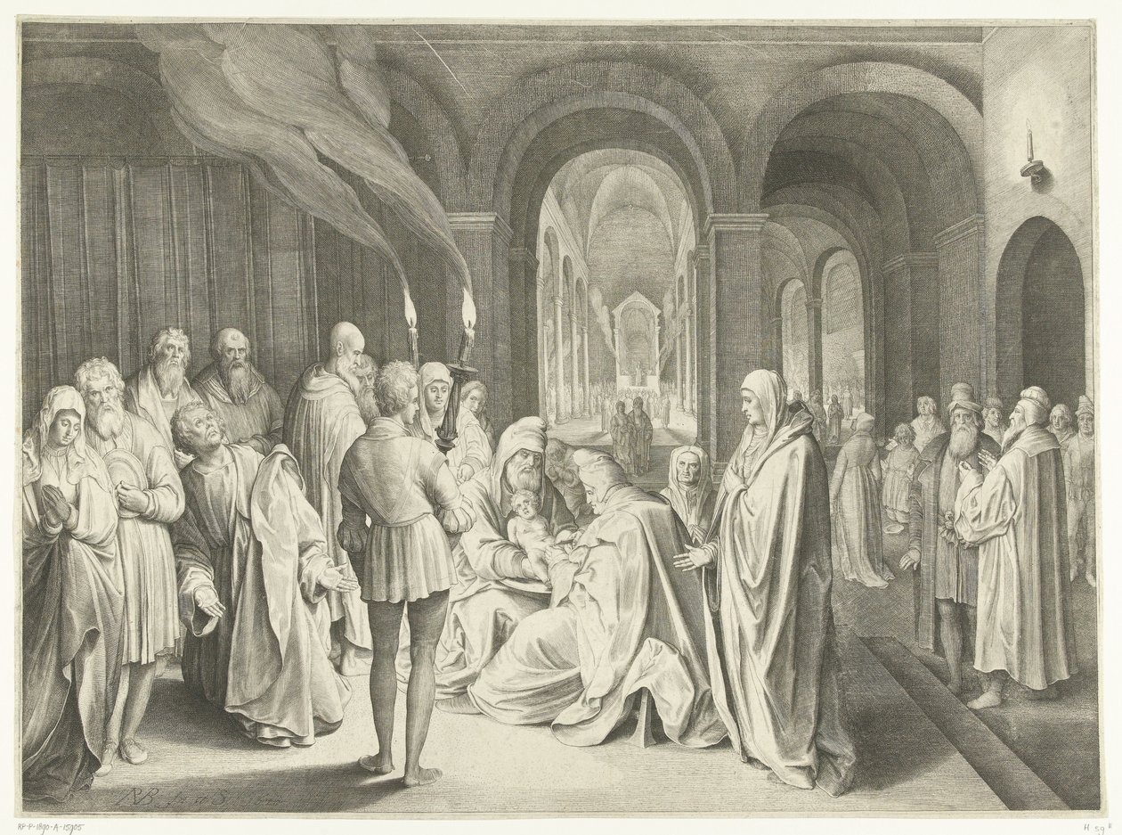 Beschneidung Christi von Nicolaes de Bruyn