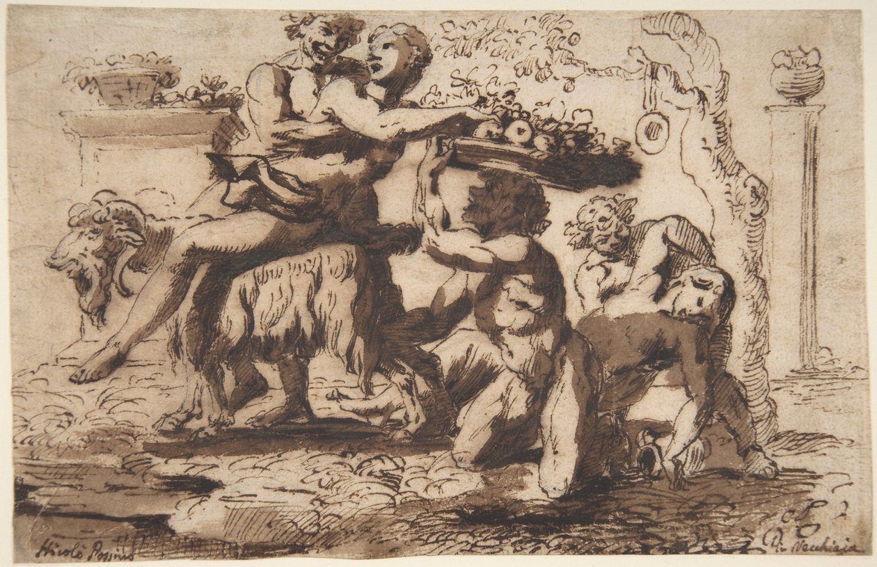 Bacchanal, ca. 1635-36 von Nicolas Poussin