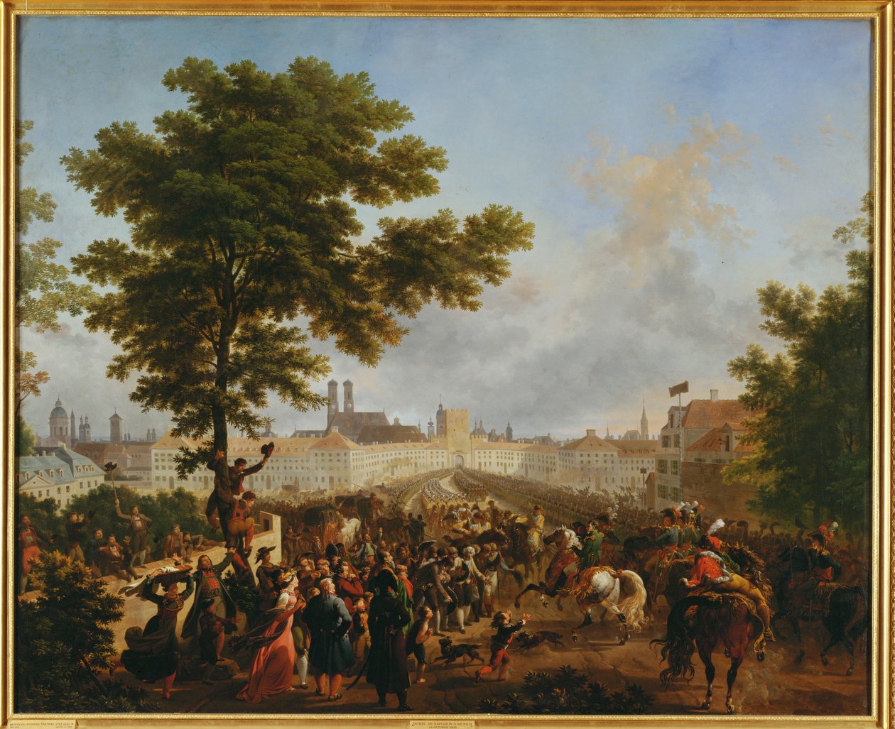 Napoleon I. zieht am 24. November 1805 in München ein von Nicolas Antoine Taunay