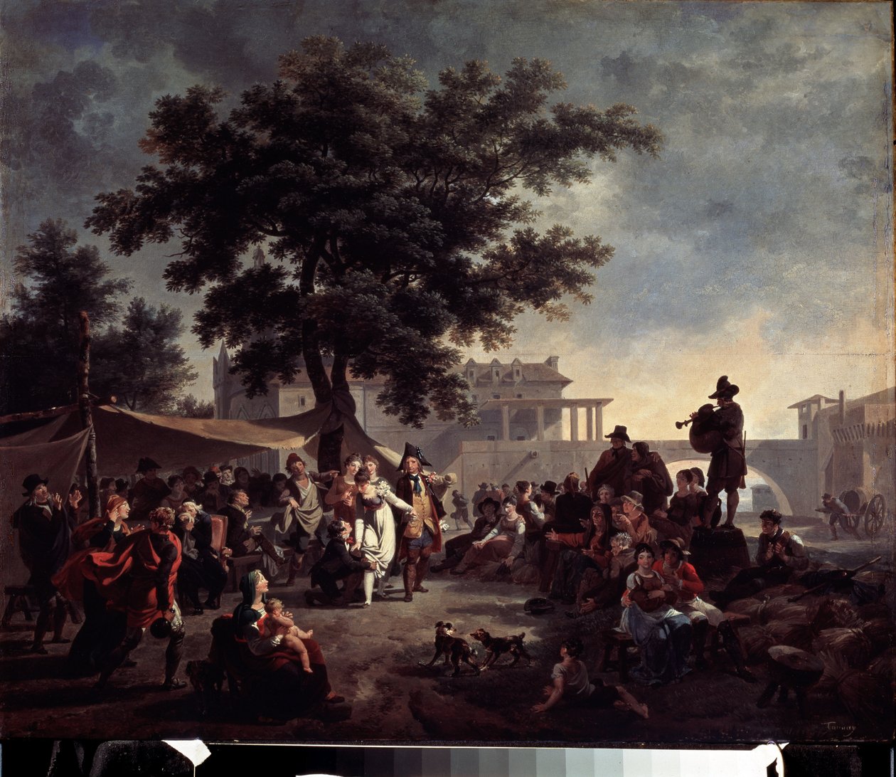 Rustikale Landhochzeit von Nicolas Antoine Taunay