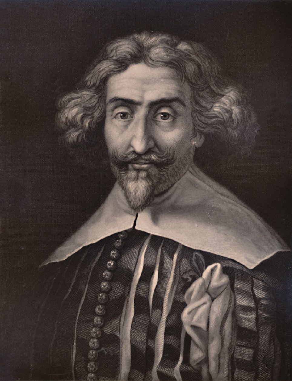 Miguel de Cervantes, spanischer Autor von Nicolas Auguste Leisnier