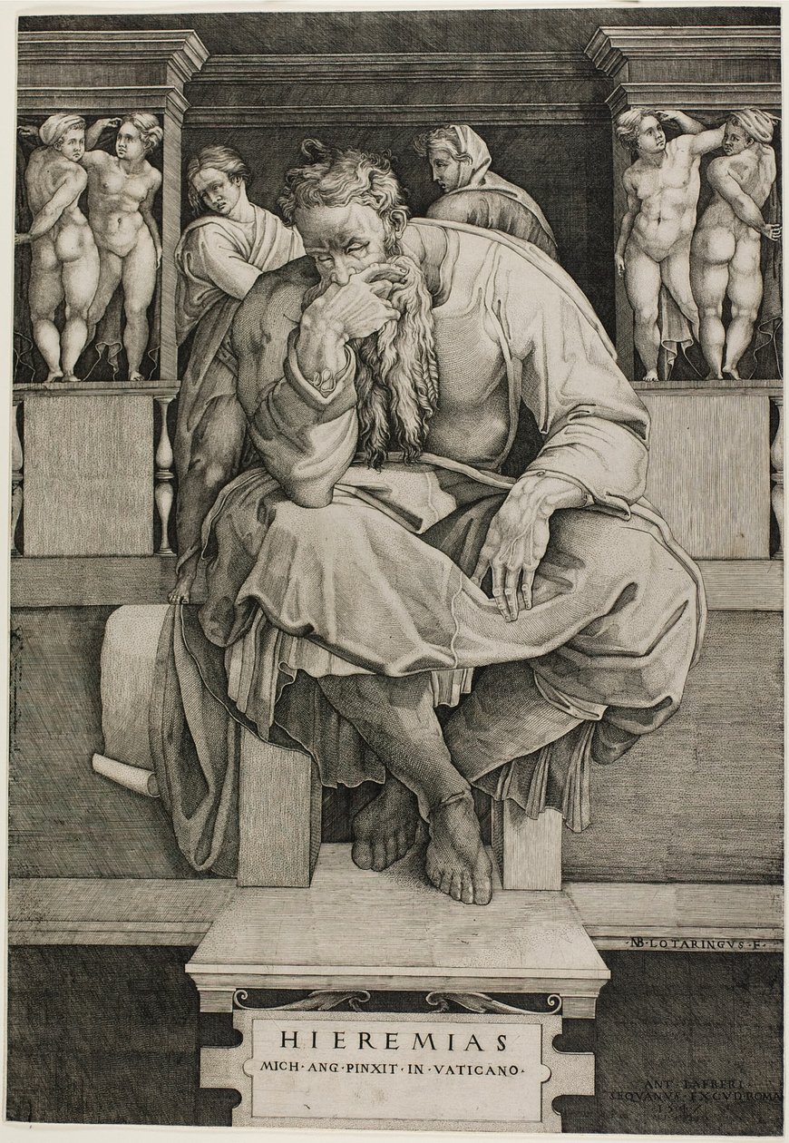 Jeremia von Nicolas Beatrizet