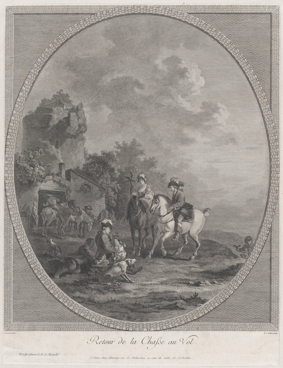 Rückkehr von der Jagd von Nicolas Colibert