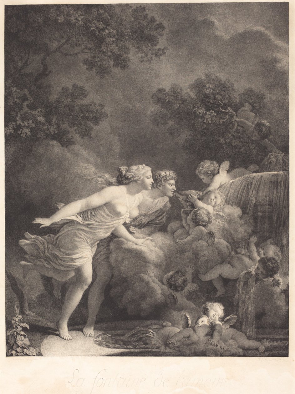 Der Liebesbrunnen von Nicolas Francois Regnault