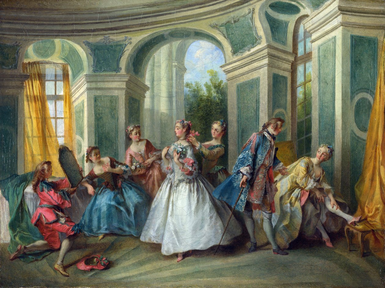 Die vier Lebensalter des Menschen: Jugend von Nicolas Lancret