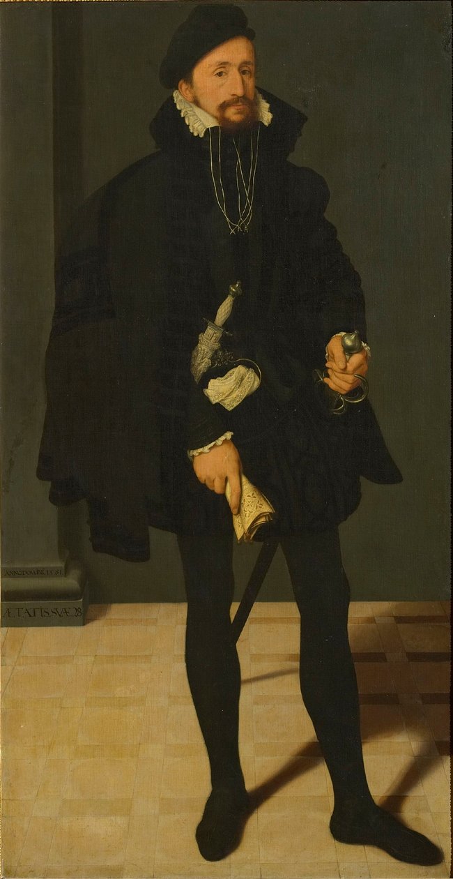 Porträt von Hans Heinrich Pilgram von Nicolas Neufchatel
