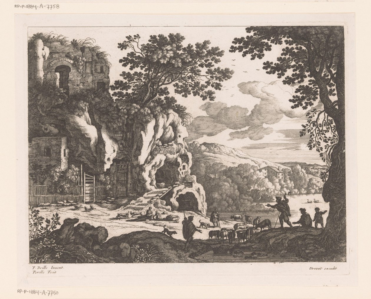 Cephalus und Procris von Nicolas Perelle