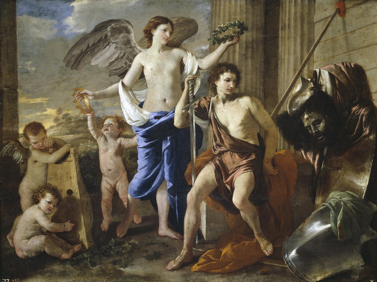Der Triumph Davids von Nicolas Poussin