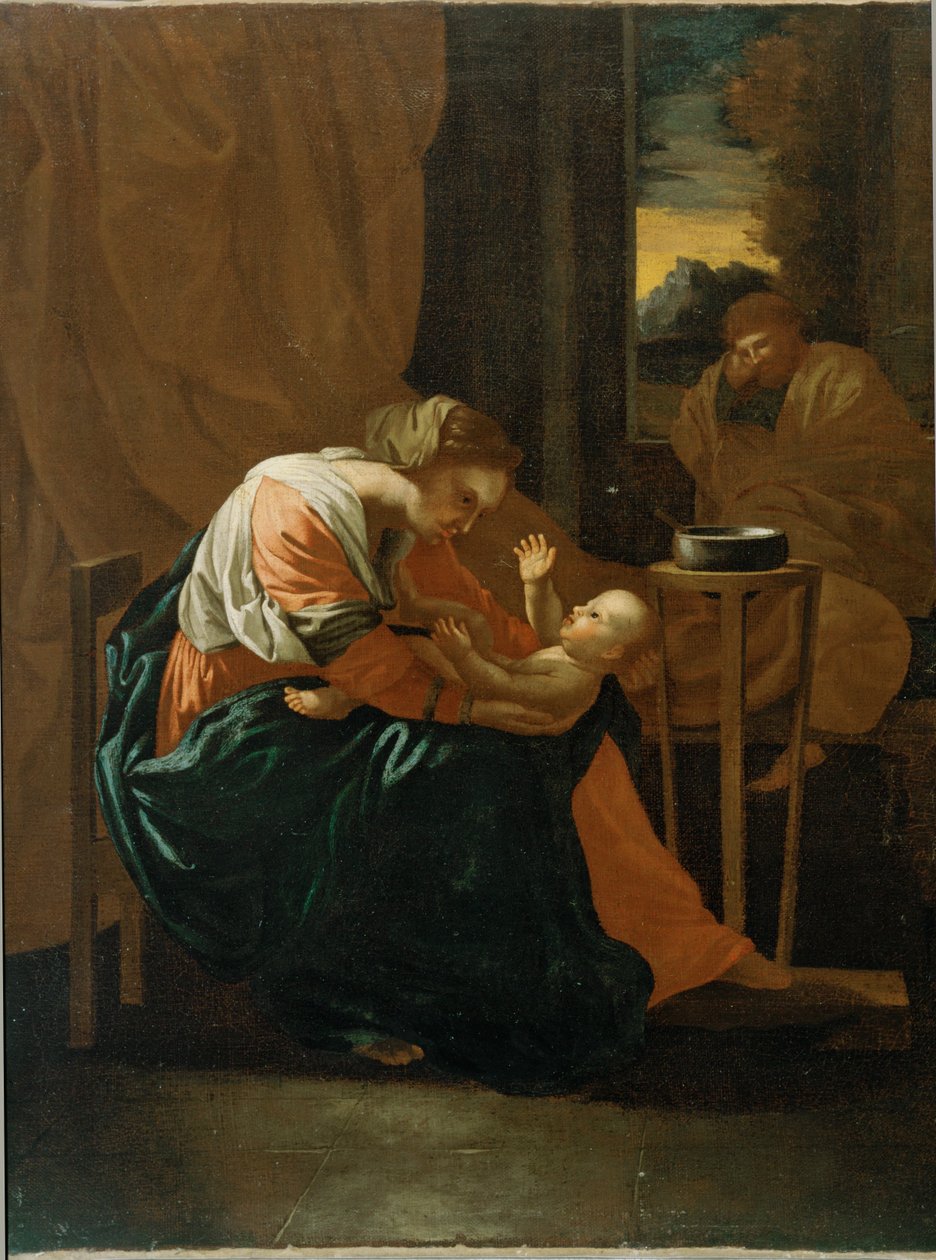 Die Heilige Familie von Nicolas Poussin
