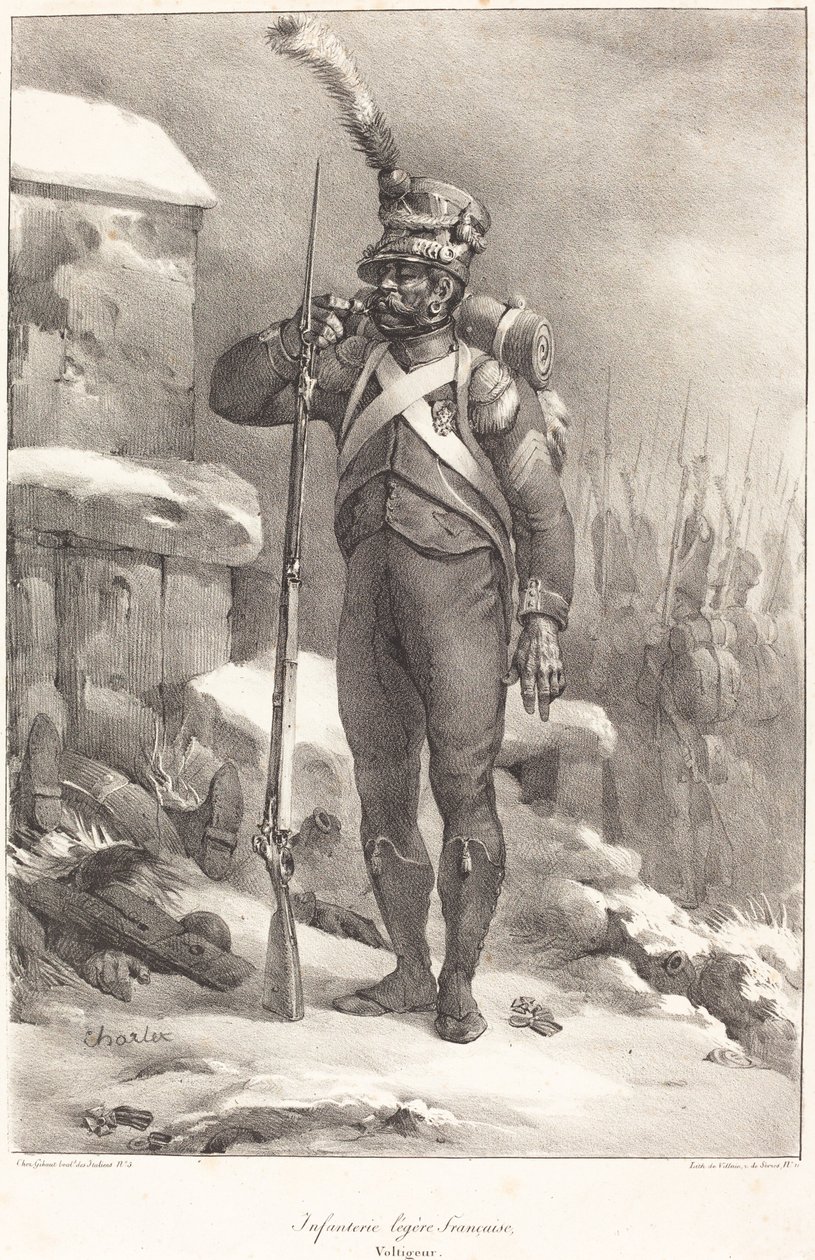 Französische leichte Infanterie, Voltigeur von Nicolas Toussaint Charlet