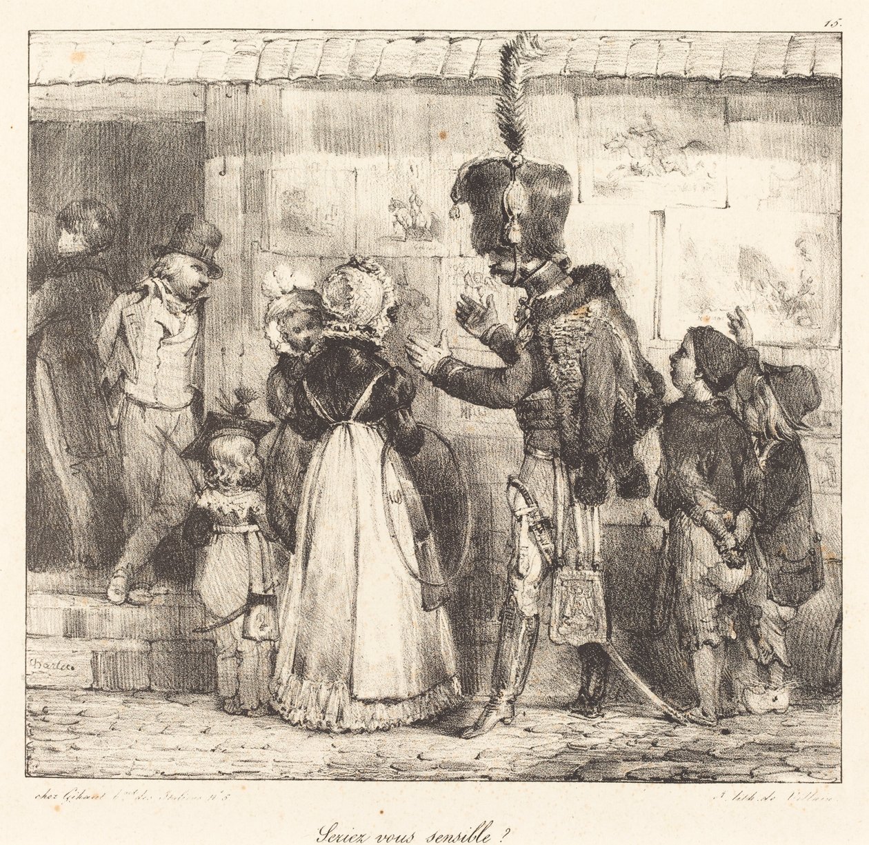 Wären Sie empfindsam? von Nicolas Toussaint Charlet