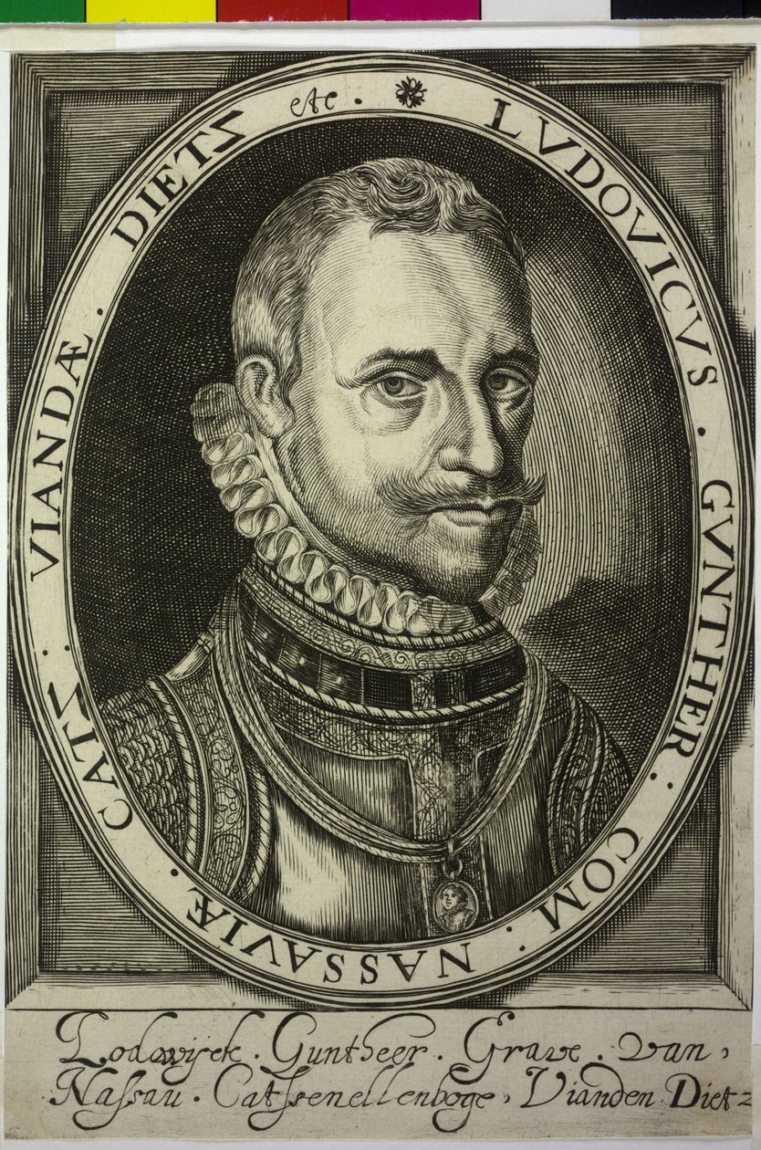 Graf von Nassau-Dillenburg Ludwig Günther von Nicolas de Clerck