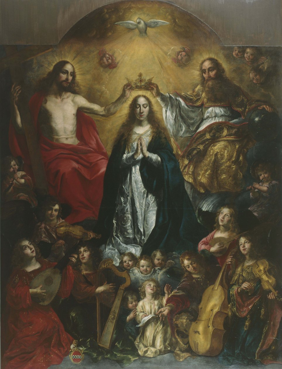 Die Krönung Marias von Nicolas de Liemaker