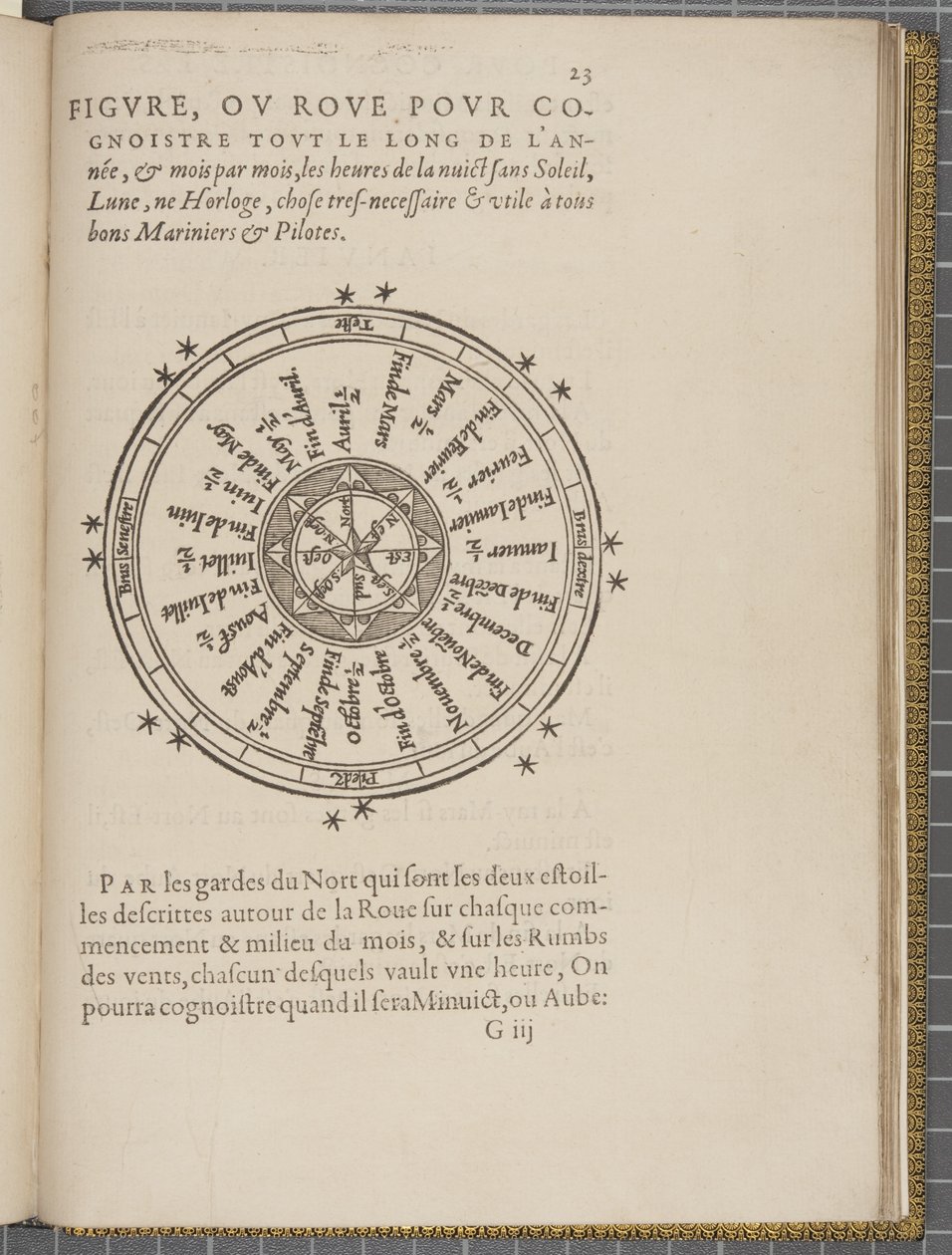 Fol 23 recto, Die Navigation von König James V, Rund um Schottland, die Orkney-Inseln und die Hebriden oder Westlichen Inseln: Unter der Leitung des ausgezeichneten Piloten Alexander Lindsay von Nicolas de Nicolay