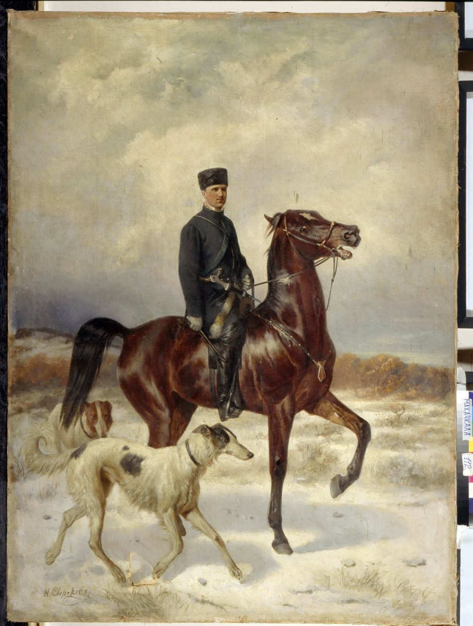 Der Jäger von Nikolai Egorevich Sverchkov