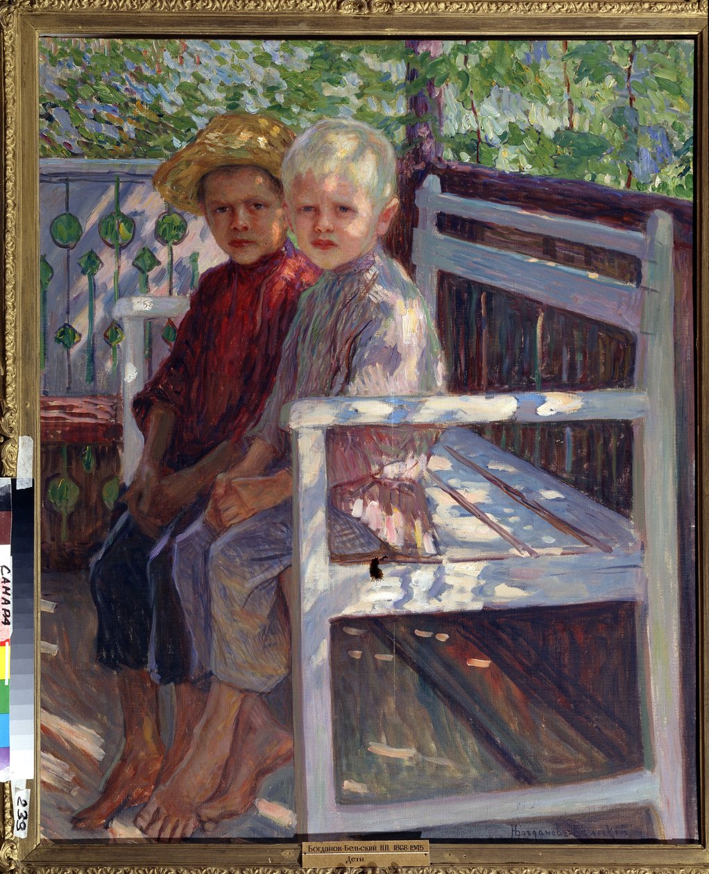 Kinder von Nikolai Petrovich Bogdanov Belsky
