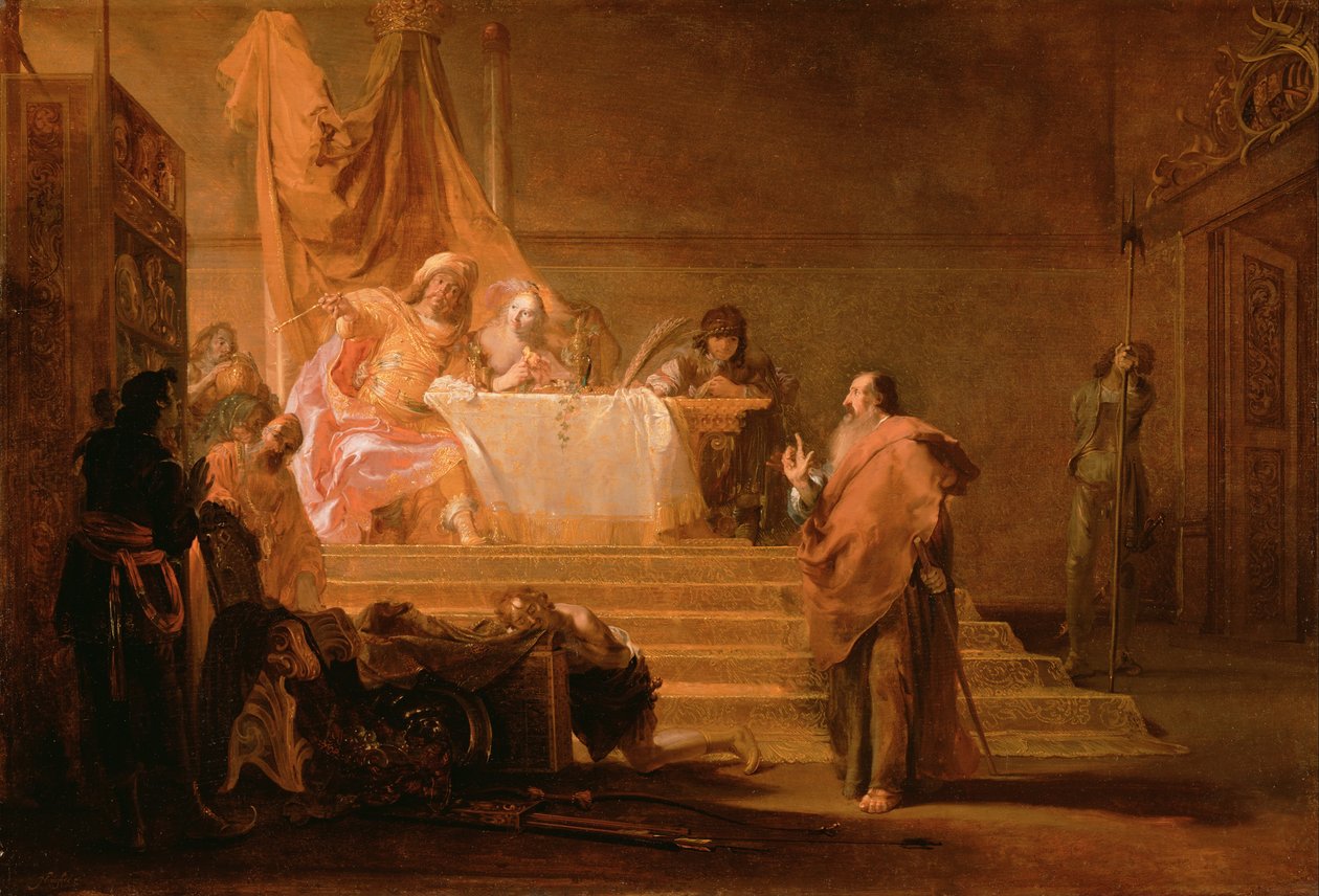 Solon vor Krösus von Nikolaus Knüpfer