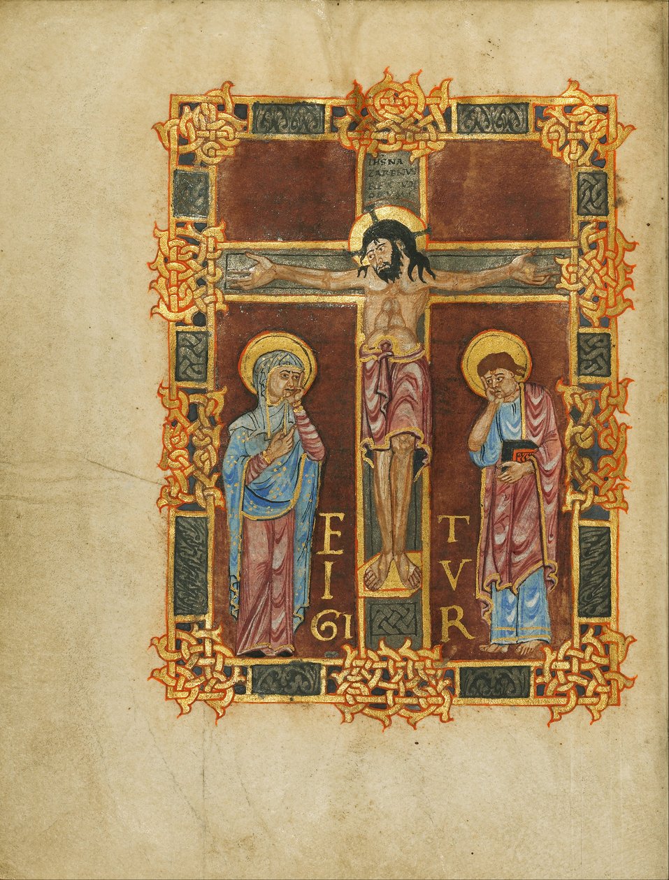 Die Kreuzigung von Nivardus of Milan