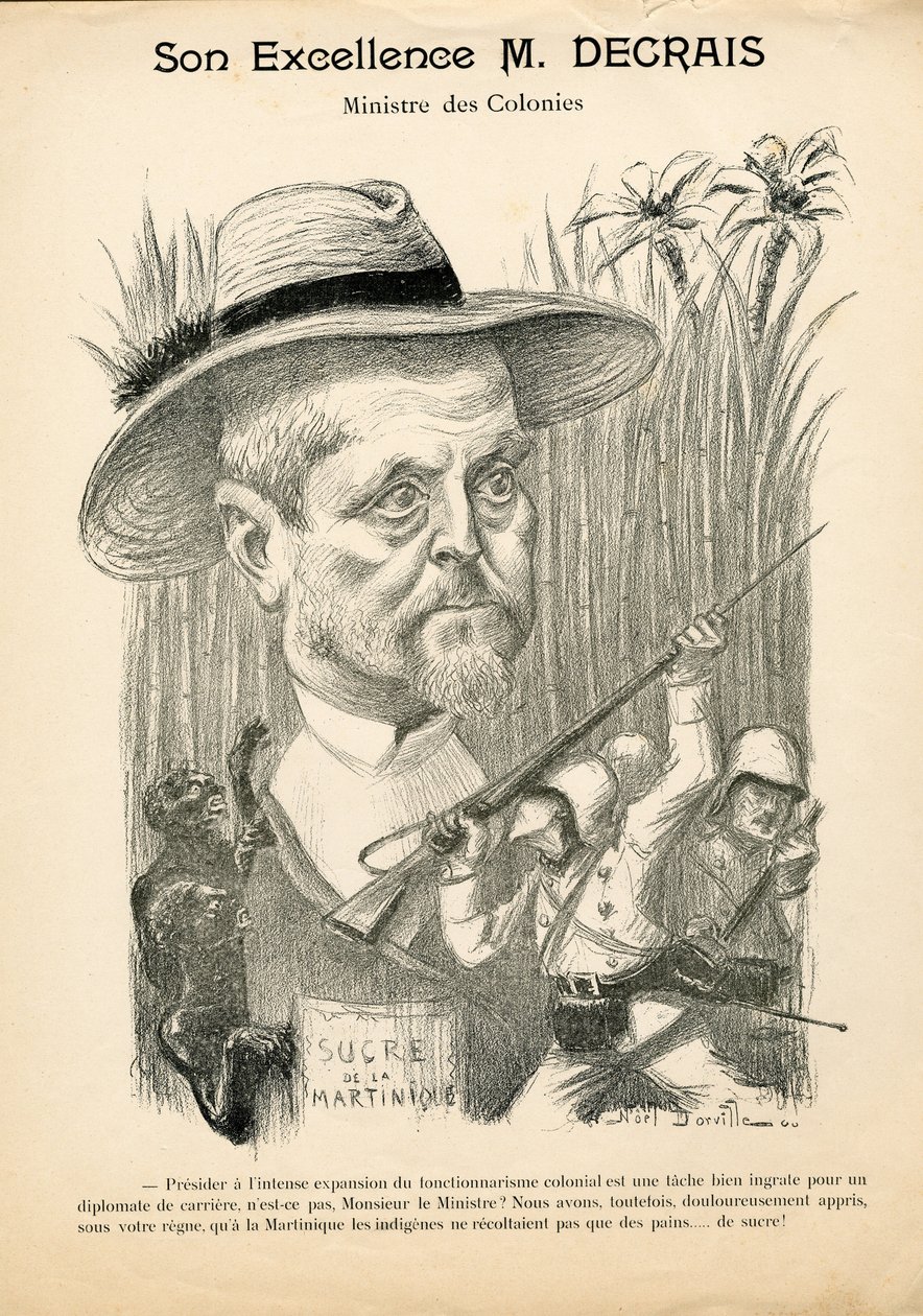 Flugblatt von Noel Dorville